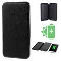 Ripa Slim 9000mAh Solar-Ladegerät - Schwarz