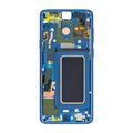 Samsung Galaxy S9+ Oberschale & LCD Display GH97-21691D - Blau