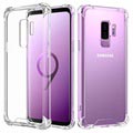 Kratzfestes Samsung Galaxy S9+ Hybrid Handyhülle  - Kristall Klar
