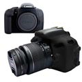Silikonhülle - Canon EOS 600D/650D/700D - Schwarz