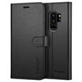 Samsung Galaxy S9+ Spigen S Hülle mit Geldbörse - Schwarz