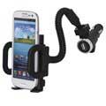 Universelle Smartphone Auto Halterung & USB Auto Ladegerät