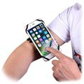 Universal Magnetische Sports Armband für Smartphones - 4"-5.8" - Schwarz