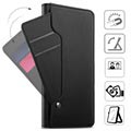 OnePlus 6 Schutzhülle mit Kartenhalter - Schwarz