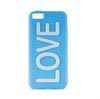 iPhone 5C Puro Love Silikonhülle - Blau