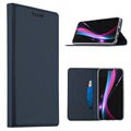 Huawei P20 Slim Flip Case mit Kartensteckplatz - Dunkel Blau