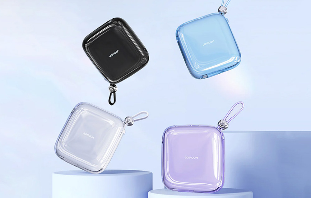 Joyroom Jelly JR-L002 USB-C Power Bank 10000mAh - 22.5W, USB-C, USB-A - Lila