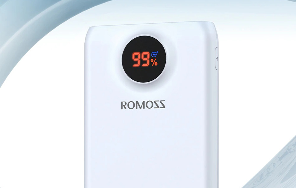 Romoss SW20PF Power Bank 20000mAh/22.5W - USB-C, 2xUSB-A - Weiß