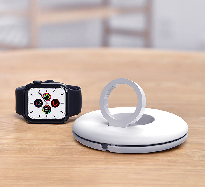 Baseus Planet Kabelaufwicklung / Halterung - Apple Watch Ladegerät - Schwarz