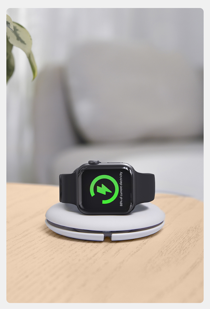 Baseus Planet Kabelaufwicklung / Halterung - Apple Watch Ladegerät - Schwarz