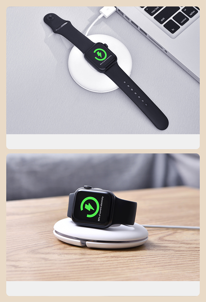 Baseus Planet Kabelaufwicklung / Halterung - Apple Watch Ladegerät - Schwarz