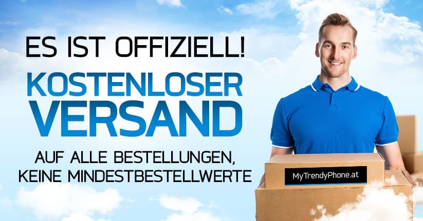 Kostenloser Versand auf alle Inlandsbestellungen